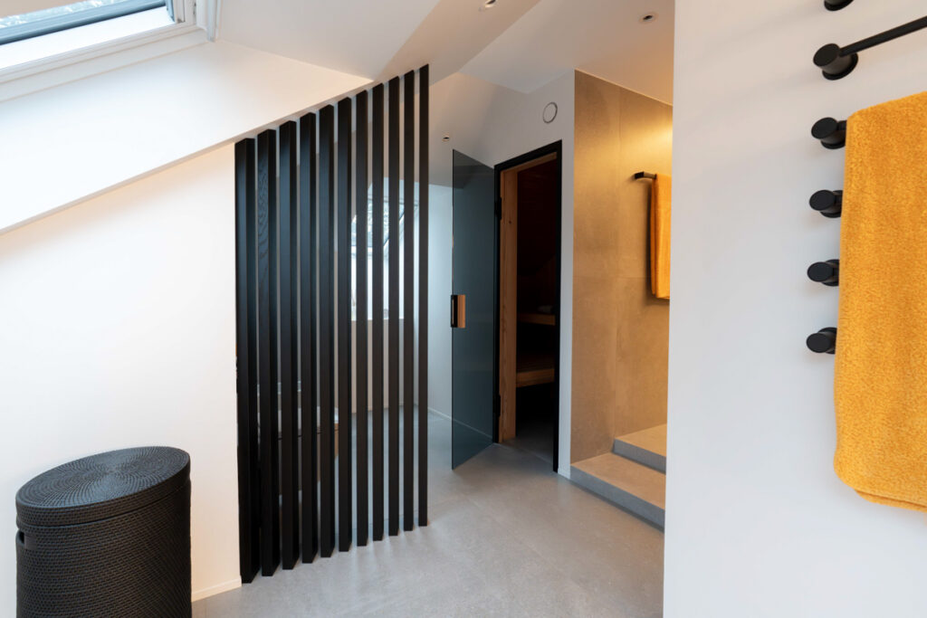 Badezimmer Umbau mit Sauna in Aachen