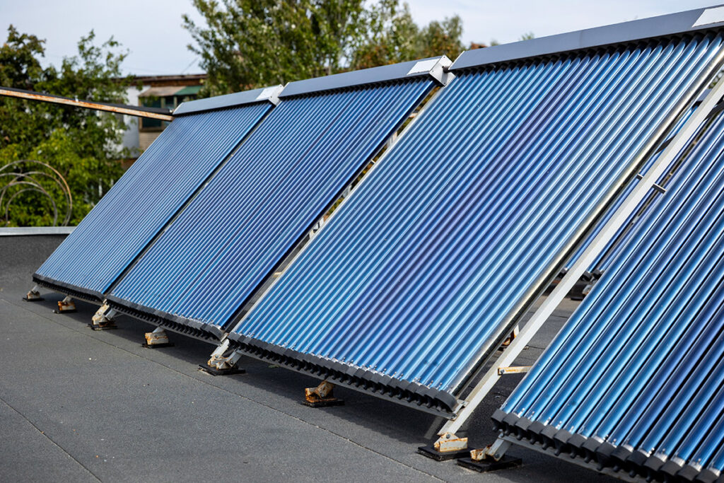 Solaranlage für Warmwasser in Aachen